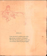 Paralllement, Bonnard's lithograph for Verlaine's Ddicace