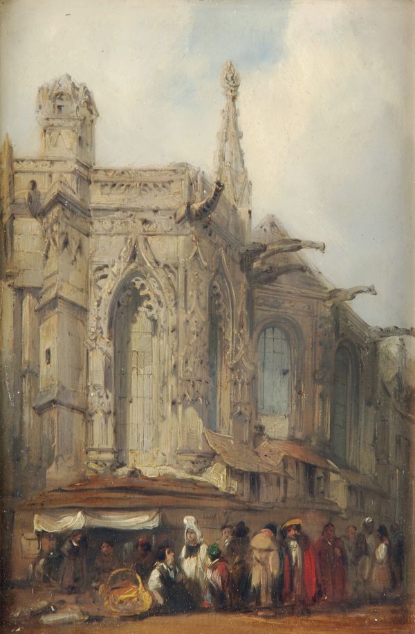 R. P. Bonington, Eglise Saint Sauveur, Caen