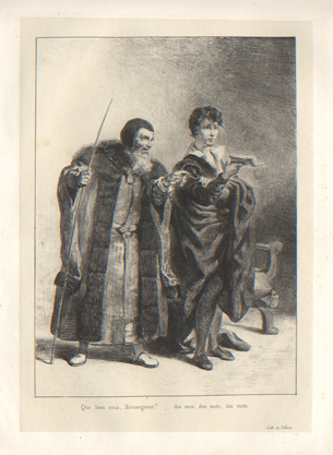 Hamlet and Polonius Plate 4