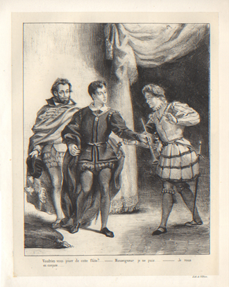 Hamlet and Guildenstern Plate 5
