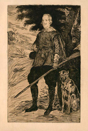 Edouard Manet, Philip IV, King of Spain, etching