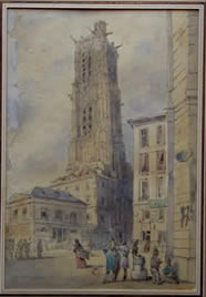 Thomas Shotter Boys, Tour Saint Jacques, 1836 (Louvre)