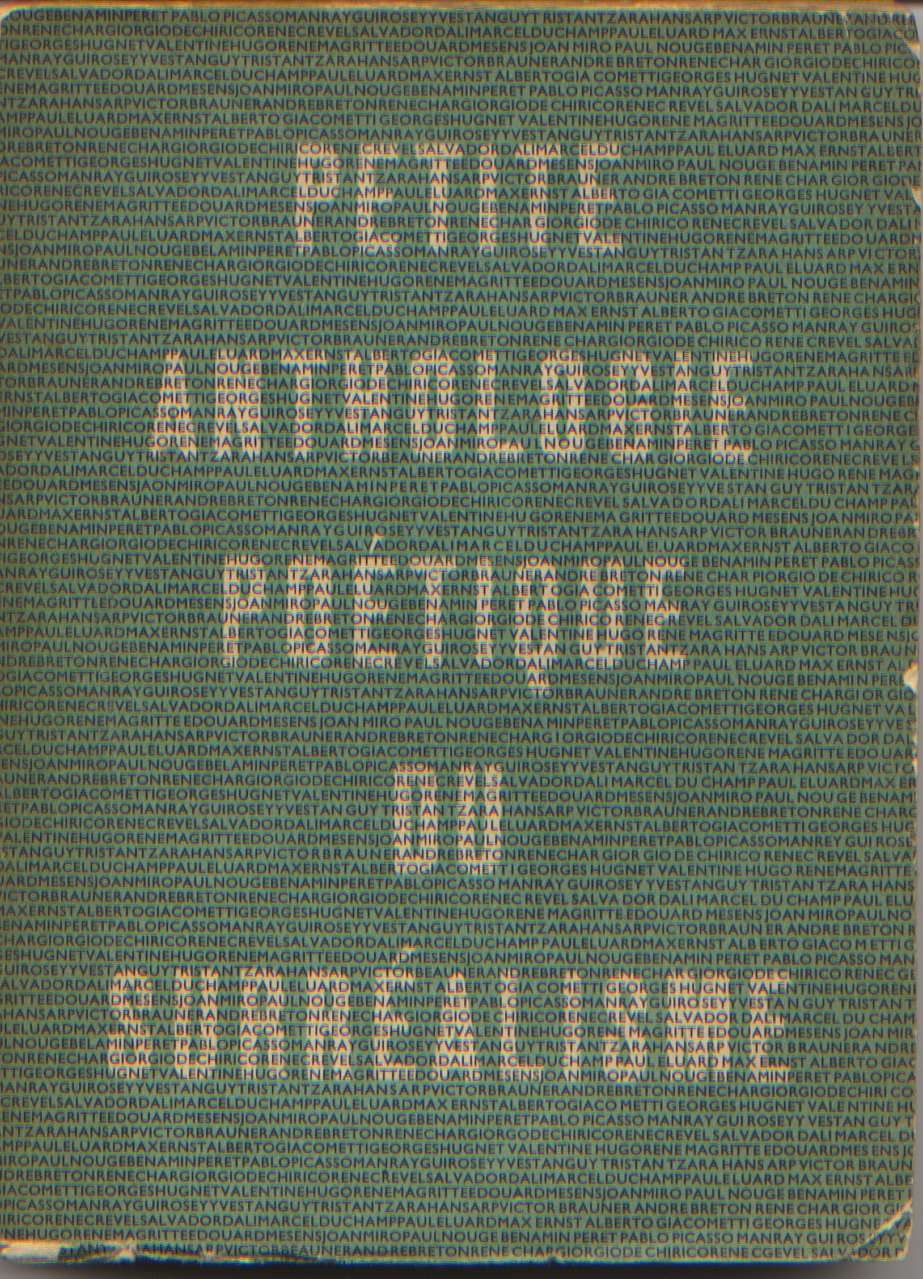 Georges Hugnet, Petite Anthologie Potique du Surralisme, 1934